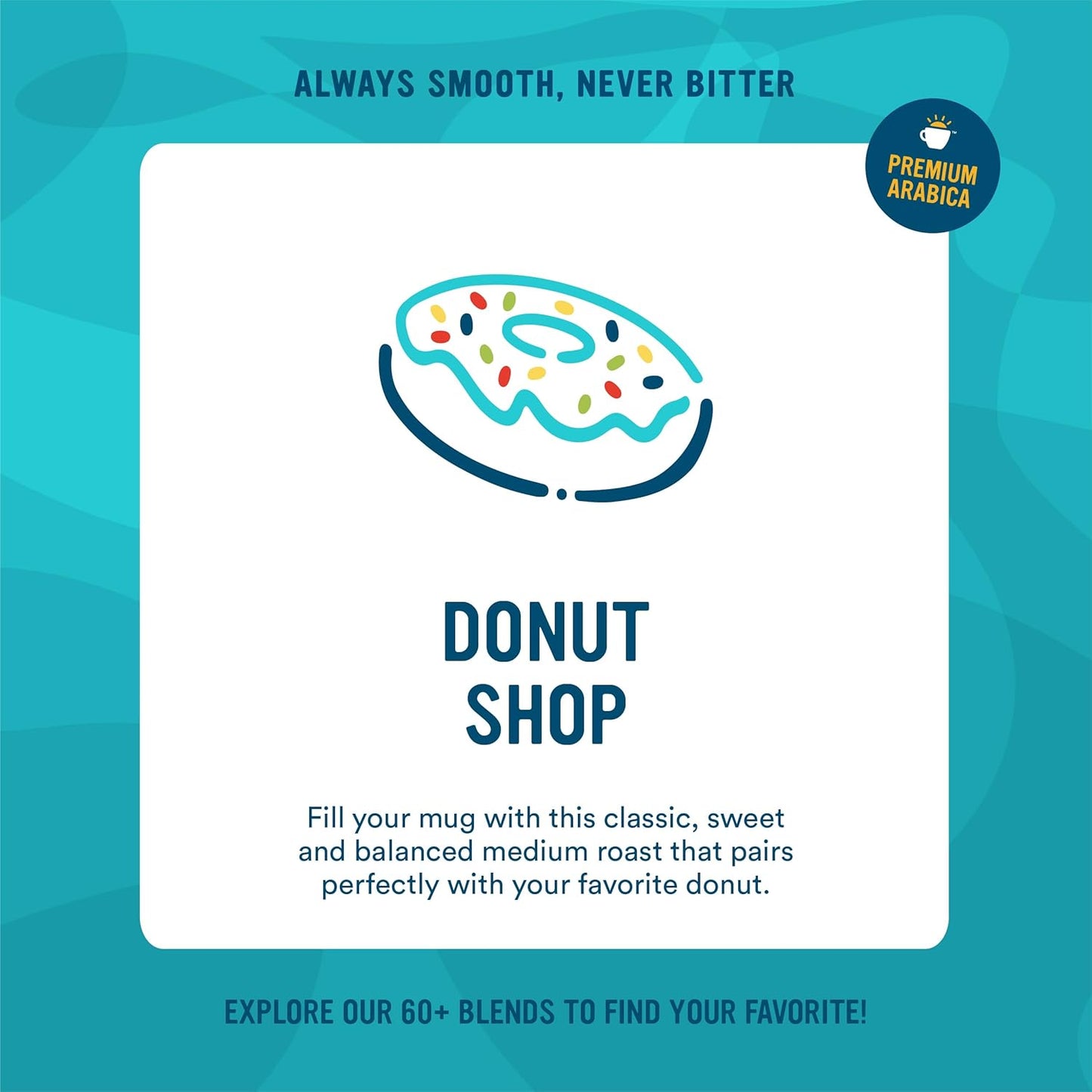 Cameron's Coffee Roasted Whole Bean Coffee, Donut Shop, 28 Ounce