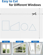 Sumobaby Blackout Curtains for Bedroom 47"x48" Portable No Drill Black Out - Image 4