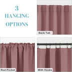 RYB HOME Small Window Curtains - Image 7