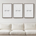 Framed Neutral Vintage Landscape Wall Art - Image 4