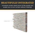 AZ Faux High-Density Polyurethane Faux Stone Flush Outside Corner - Image 7