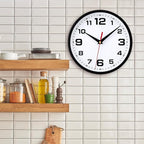 Silent Wall Clocks Battery Operated 12 Inch No Ticking Modern Analog Clock - Image 8
