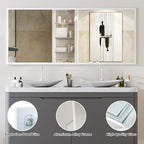 Koonmi 71"x30" Floor Mirror Full Length, Bedroom Floor Body Mirror - Image 4