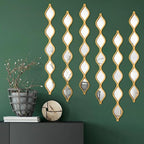Yulejo 6 Pcs Acrylic Teardrop Mirror Decor by Yulejo
