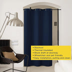 NICETOWN Doorway Curtain Privacy, Door Cover Curtain, Sound Reducing Winter - Image 8