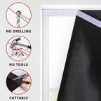 LazBlinds 100% Blackout Cordless Thermal Insulated UV Protection Privacy Curtain - Image 3