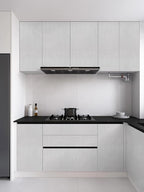 Heroad Peel and Stick Wallpaper Wood Contact Paper Wood Wallpaper Light Grey - Image 7