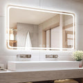 55" x 36" Led Bathroom Mirror by Lmsedf