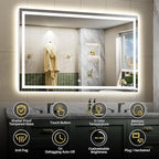 Briivue 66x36 Inch LED Bathroom Mirror - Image 2