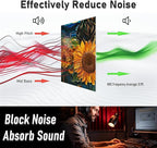 FurnoFlexArt Acoustic Panels Tiles Decorative Room Sound Proof Foam Absorbing - Image 4