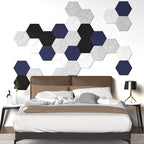 12 Pack Self-adhesive Acoustic Panels 12" X 10" X 0.4" -Sound Proof Foam Panels - Image 7