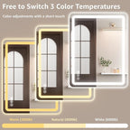40" x 36" Led Bathroom Mirror - Image 6