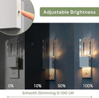 L LOHAS LED Night Light Plug in, 2 Pack Foldable Night Lights Plug into Wall - Image 3