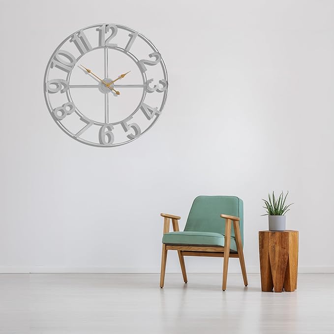 Sorbus Large Wall Clock for Living Room Decor - Image 6