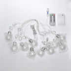 YOLIGHT Wishing Ball Curtain Lights 200 LED Window Curtain String Light - Image 9