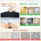 Arch Magnetic Wall Decal 39.3x17.5 Inch Milk Tea Magnetic Chalk Board Sticker - Image 5