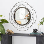 Wall Mirror Mounted Round Decorative Mirrors - Image 2