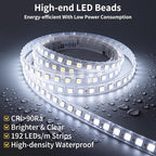 28"x20" LED Bathroom Mirror - Image 2