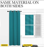 NICETOWN Room Darkening Curtains 84 inch Length 2 Panels, Thermal Insulated - Image 6