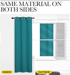 NICETOWN Room Darkening Curtains 84 inch Length 2 Panels, Thermal Insulated - Image 6