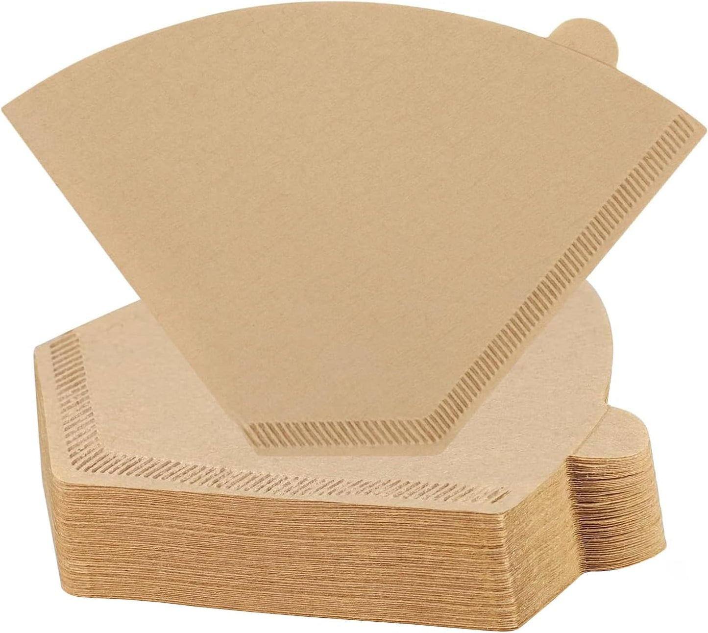 #4 Cone Coffee Filters,100 Count Disposable Coffee Paper Filters,Unbleached Cone Filters 8-12 Cup, Filters For Pour Over and Drip Coffee Maker (100, #04)