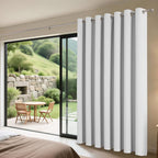 Joydeco Blackout Patio Sliding Door Curtains 96 Inches Long, Grommet Privacy - Image 3