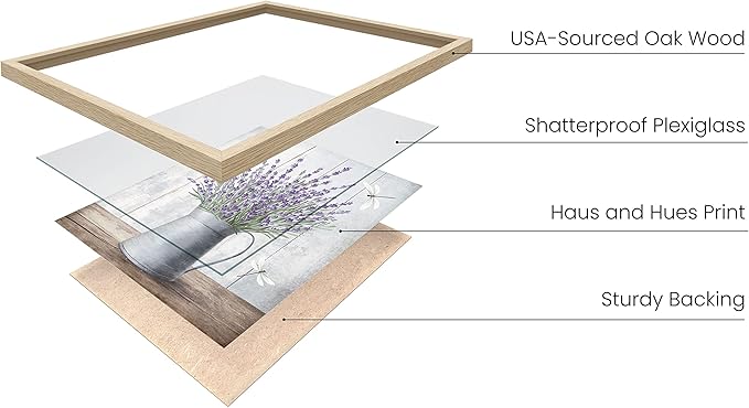 HAUS AND HUES Flower Wall Decor - Image 2