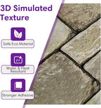 3D Faux Stone Wall Panels Peel and Stick, Stone-Look Textured Wall Sticker - Image 3