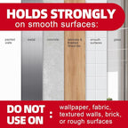 Sinfuo Utility Wall Hooks for Hanging Medium 16 Hooks, Damage Free Hanging Wall - Image 8