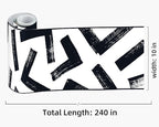 FLFK Black and White Design Wallpaper Border - Image 2