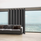 BONZER Extra Wide Room Divider Curtain Total Privacy Wall Grommet Top Thermal - Image 6
