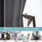RYB HOME Extra Wide Curtain for Room Divider, 20ft Wide x 8ft Long - Image 4