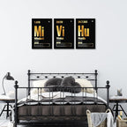 KAWAHONE Motivational Wall Art Canvas, Inspirational Quotes Grind Hustle Canvas - Image 6