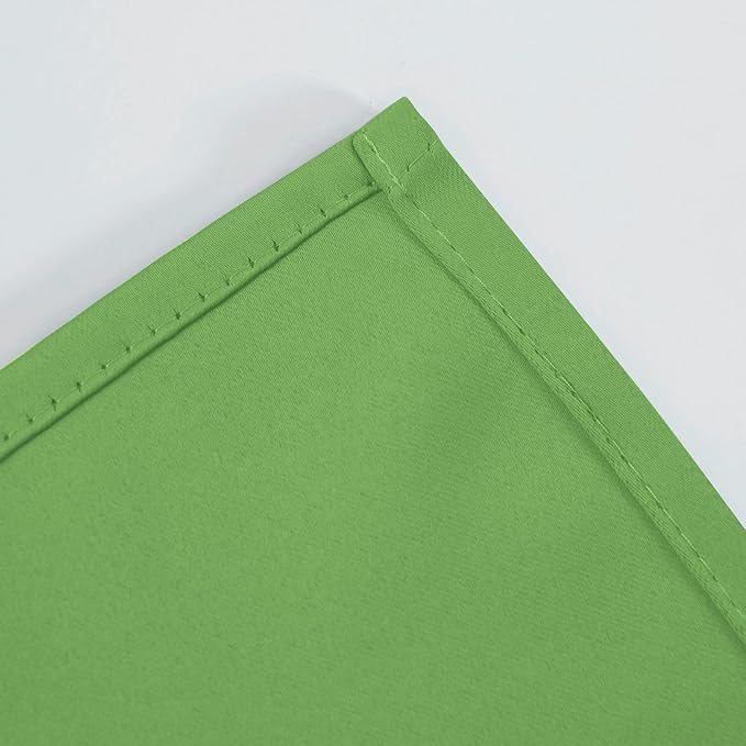 LEMOMO Blackout Curtains 52 x 90 Inch Long Light Green Curtains Set of 2 Panels - Image 7