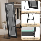 Kosmonia 65x24 Full Length Mirror, Dimmable 3 Color LED Light w/Light Memory - Image 7