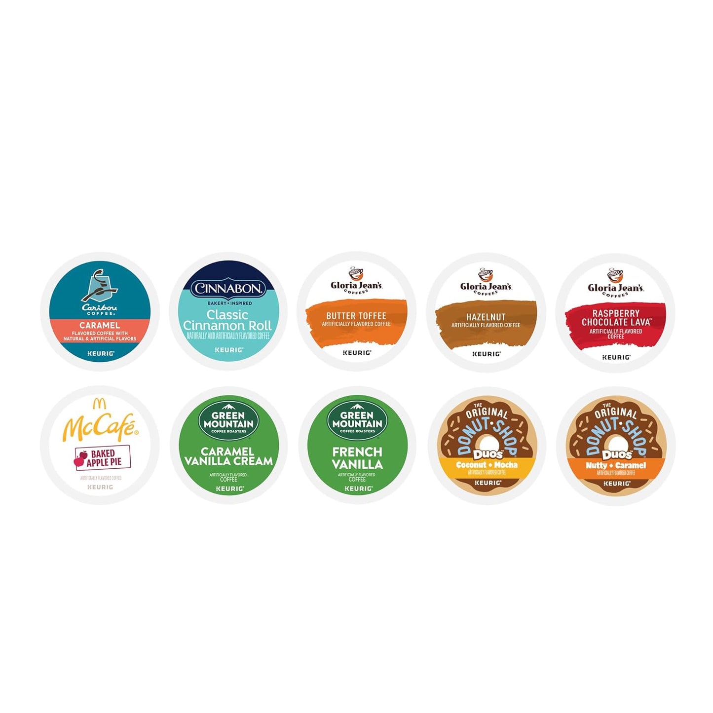 Keurig® Flavored Coffee Variety Pack, Keurig Single Serve K-Cup Pods, 40ct