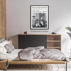 Vintage Newspaper Wall Art Trendy Black and White Aesthetic Posters Funny I'll - Image 4