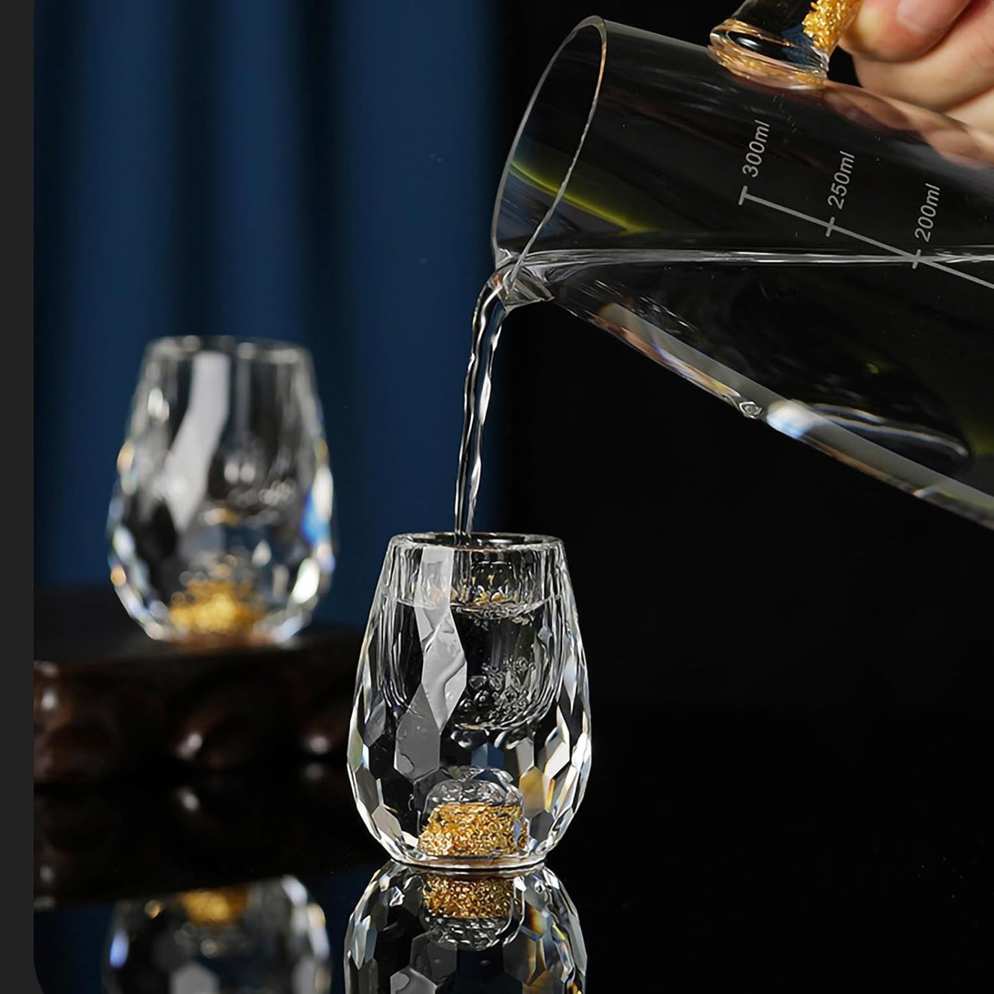 Crystal Glasses 0.5oz/15ml,shot glasses (6)