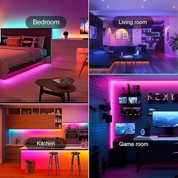 LED Strip Lights For Bedroom 130 FT - Image 8