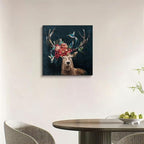 JolyWell Deer Canvas Wall Art - Image 5