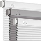 Grandekor No Drill No Tools Cordless Cellular Shades, 31.5" W x 64" H, UV by Grandekor