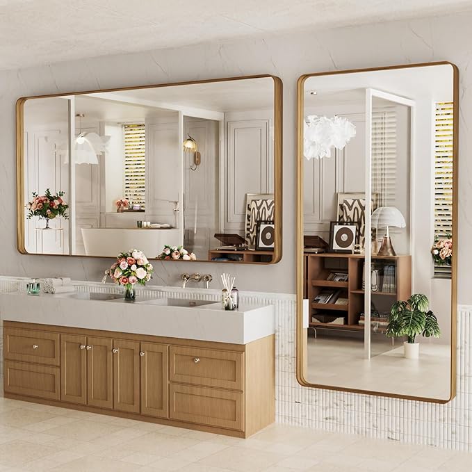 LOAAO 72X32 Inch Bathroom Mirror - Image 4