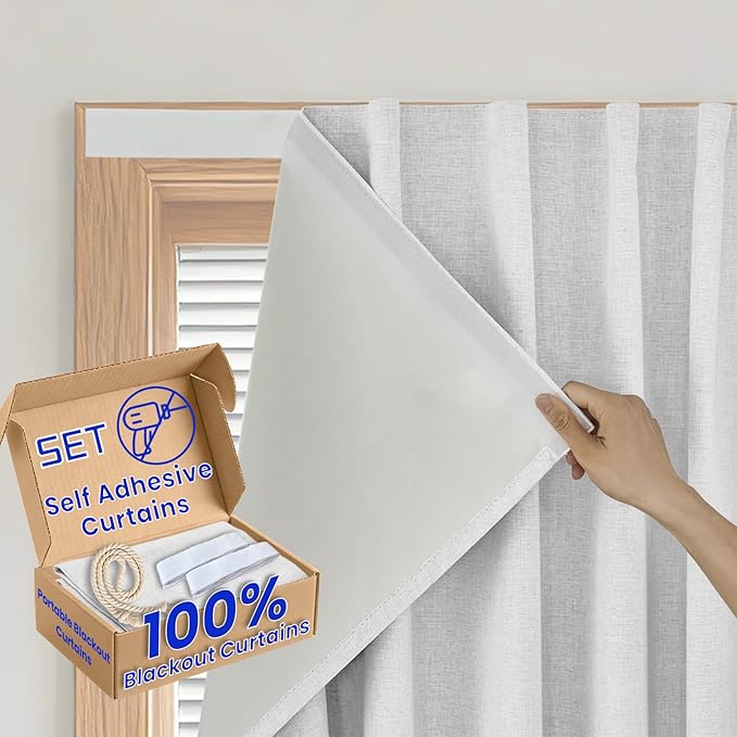 No-Tools 100% Blackout Shade by Sovtfides