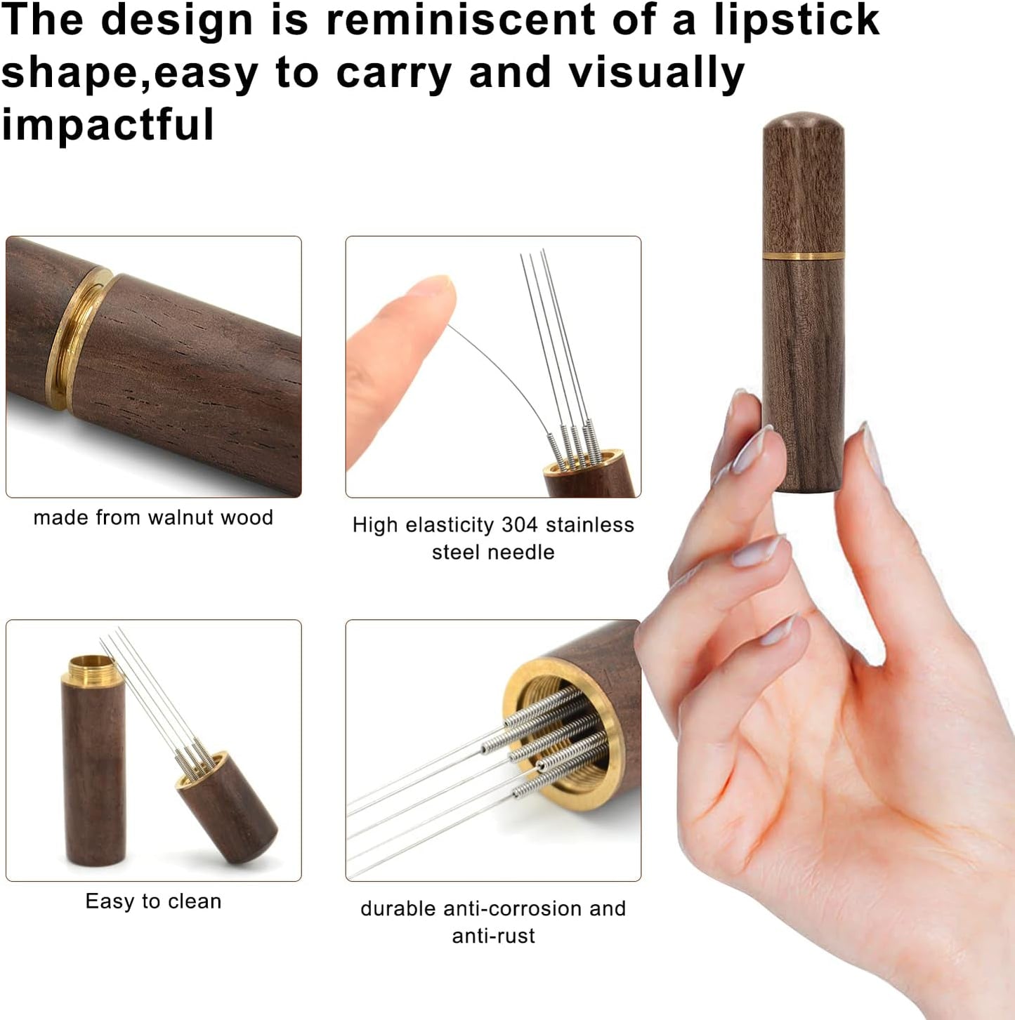 58mm Espresso Dosing Funnel: Coffee Dosing Funnel for Breville - 58mm Portafilter Funnel Magnetic Coffee Dosing Ring Aluminium Metal | Espresso Machine Accessories Bundle Including Espresso WDT Tool