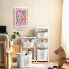 Funky Cute Kids Abstract Wall Art Trendy Bright Colorful Poster 24x36 inch - Image 3