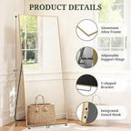 Mirror Full Length 65"x24" Full Body Floor Mirror - Image 4