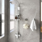 Towel Hooks for Bathroom 2 Packs Screw- in Chrome Finish Wall Mount Towel - Image 4