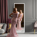 Kosmonia 71x28 Full Length Mirror, Dimmable 3 Color LED Light w/Light Memory - Image 3