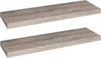 HOOBRO Floating Shelves for Wall, Wall Mounted Shelf Set of 2, 31.5" Hanging by HOOBRO