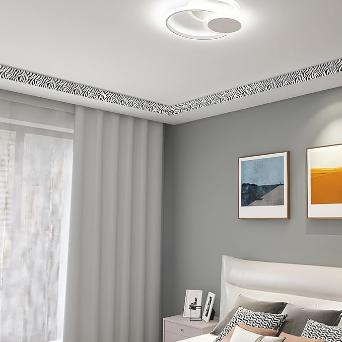 HOMETITUTE Wallpaper Border Peel and Stick Zebra Stripe Texture Decorative Wall - Image 4
